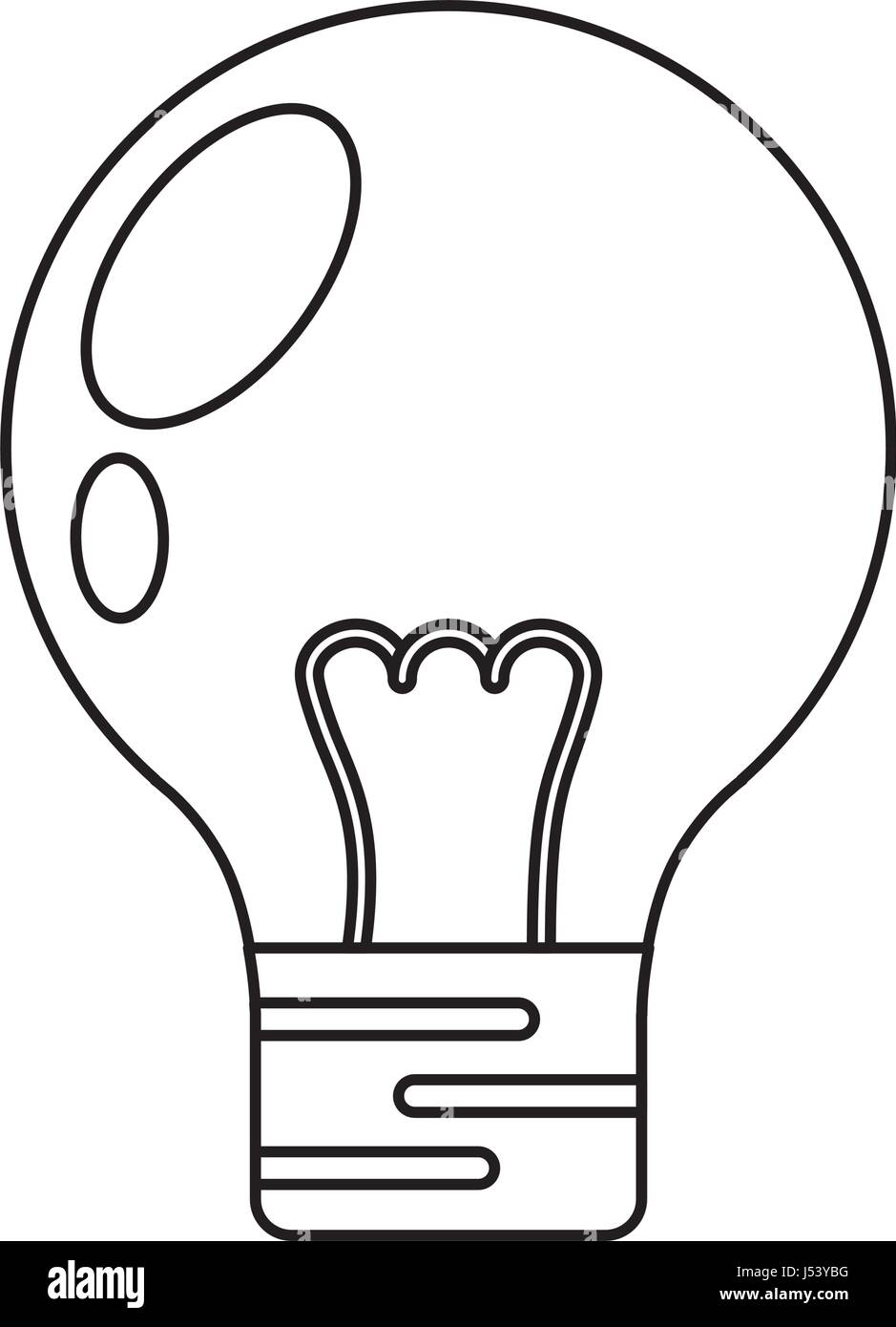 light bulb electric incandescent Stock Vector Image & Art Alamy