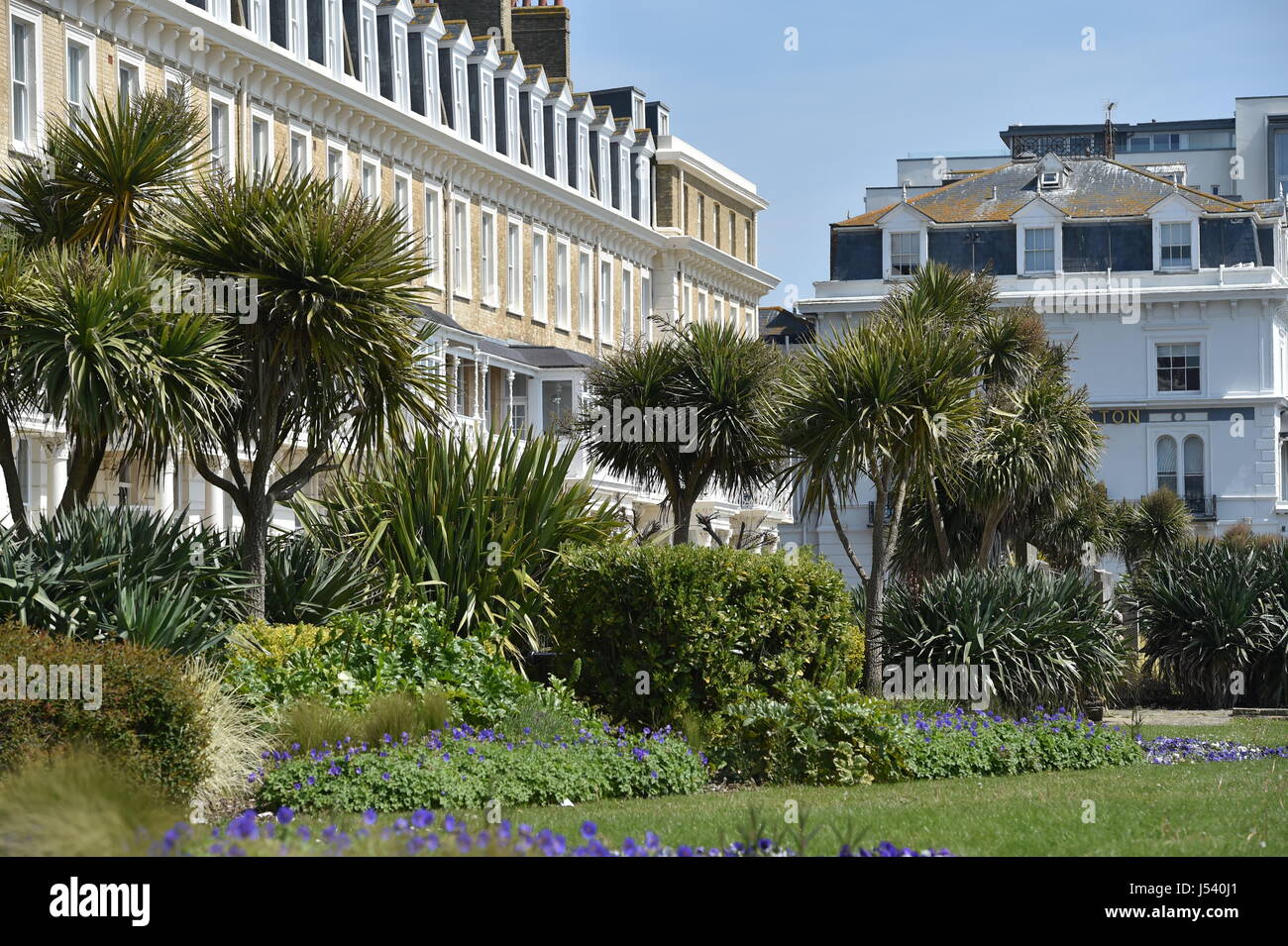 Heene Terrace in Worthing West Sussex UK Stock Photo