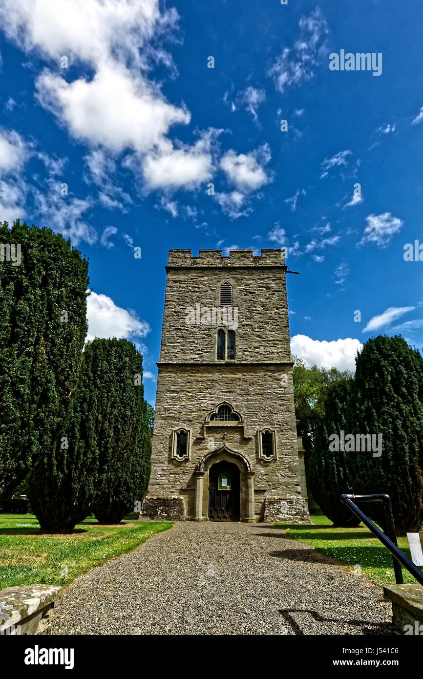 Shobdon Church in Herefordshire, is a dascinating church with bright ...