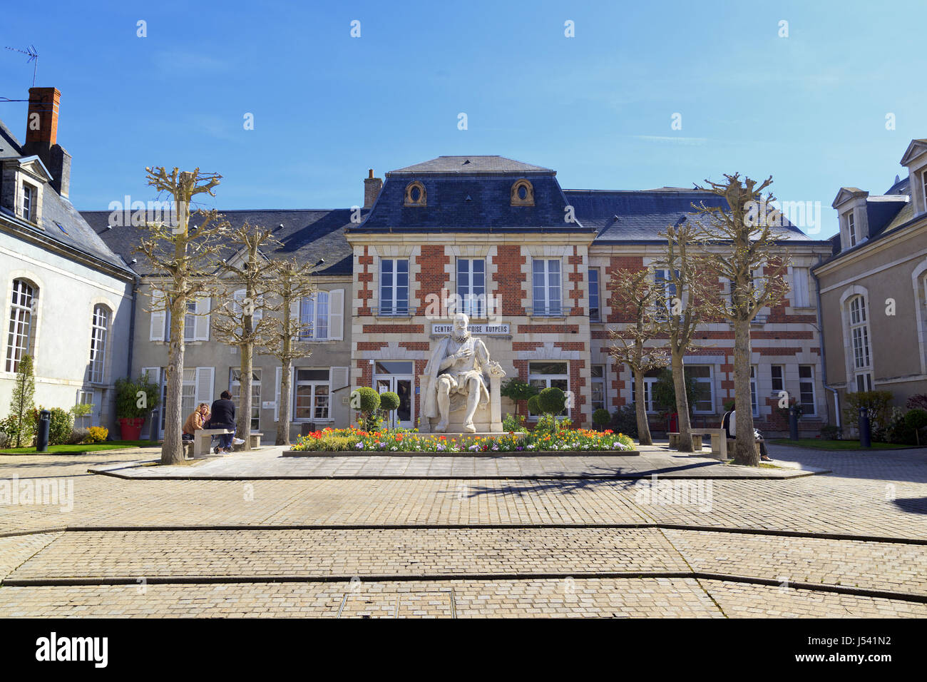 Centre Francoise Kuypers, Sully-su-Loire, France Stock Photo