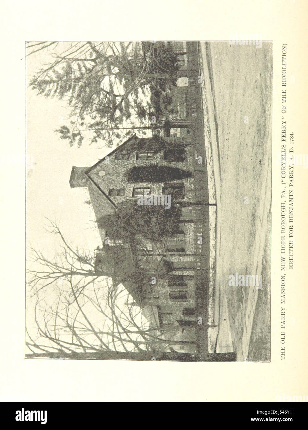 The York Road [Pennsylvania] old and new. Illustrated Stock Photo Alamy