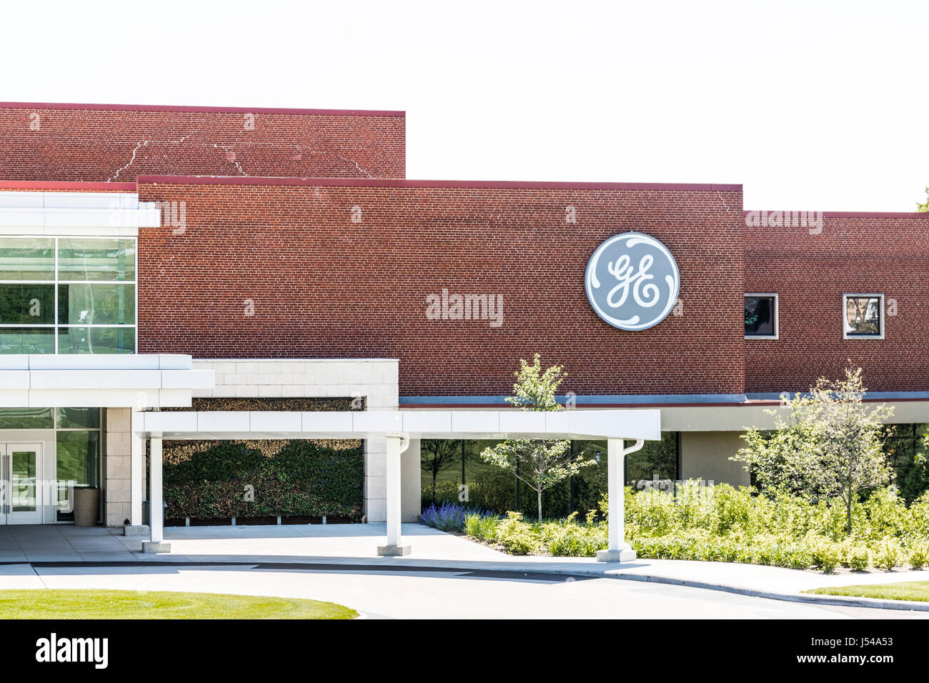 Cincinnati Circa May 2017 General Electric Aviation Facility. GE