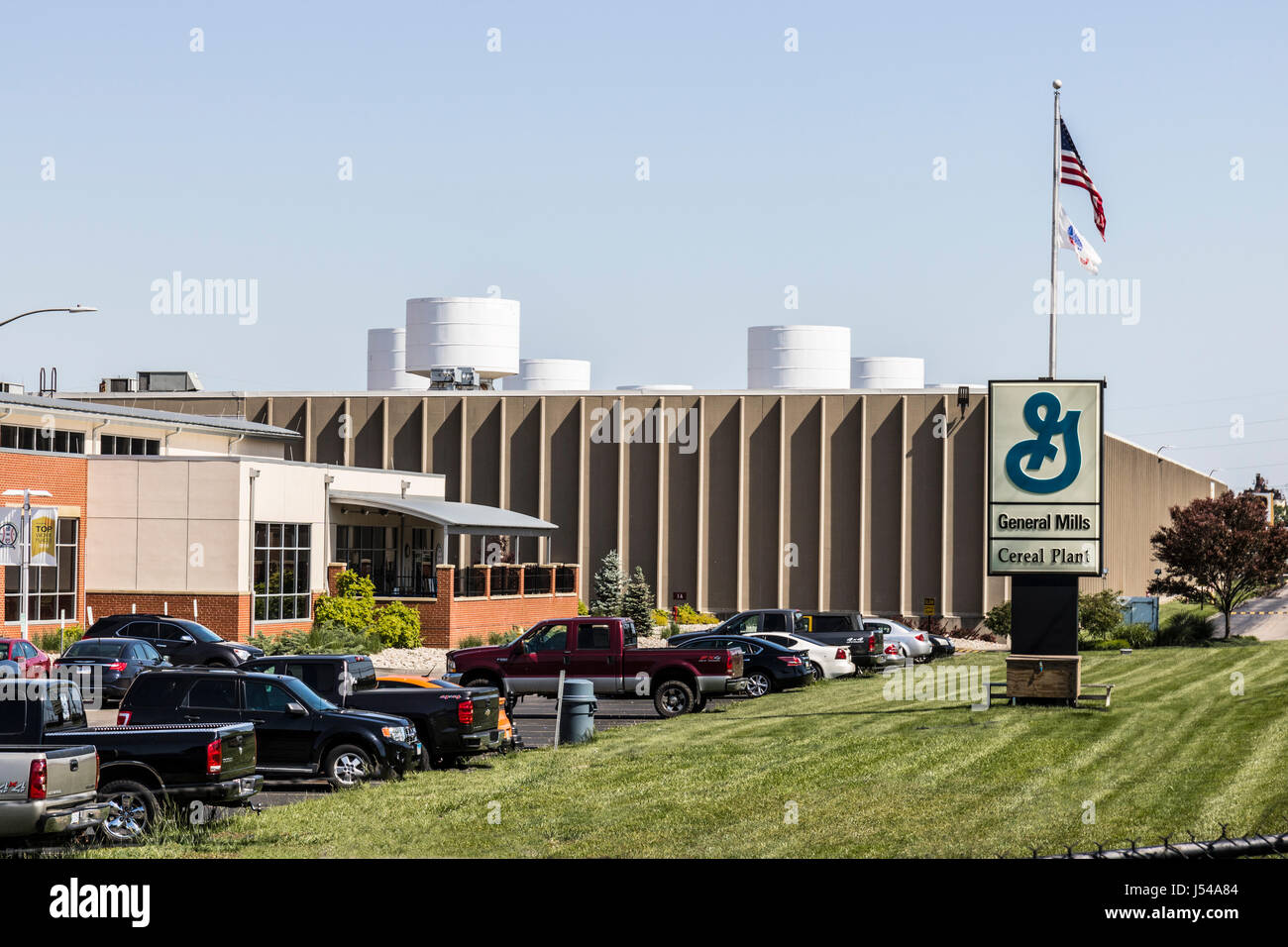 Sharonville Circa May 2017 General Mills Cereal Plant. General Mills