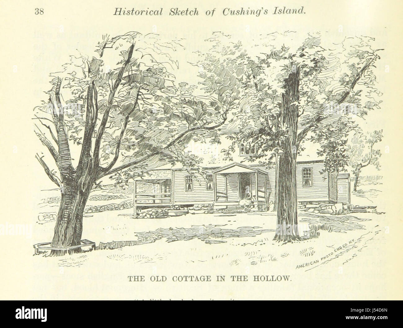 An historical sketch, guide book, and prospectus of Cushing's Island, ... Maine Stock Photo