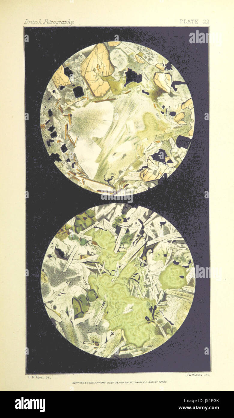 British Petrography: with special reference to the igneous rocks. With ...