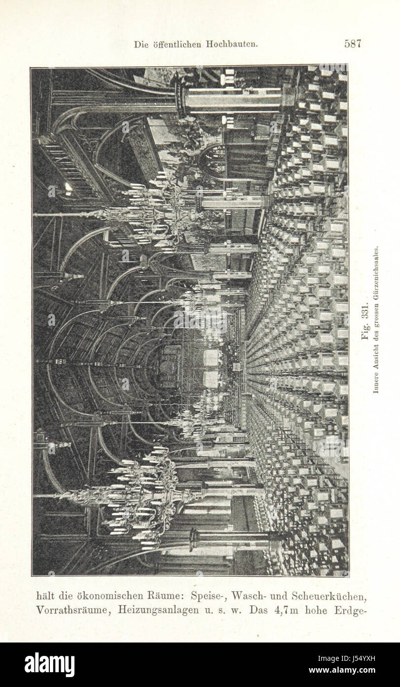 Köln und seine Bauten. Festschrift zur VIII. Wanderversammlung des Verbandes deutscher Architekten- und Ingenieur-Vereine in Köln ... 1888. Herausgegeben vom Architekten- und Ingenieur-Verein für Niederrhein und Westfalen. [With plans.] Stock Photo