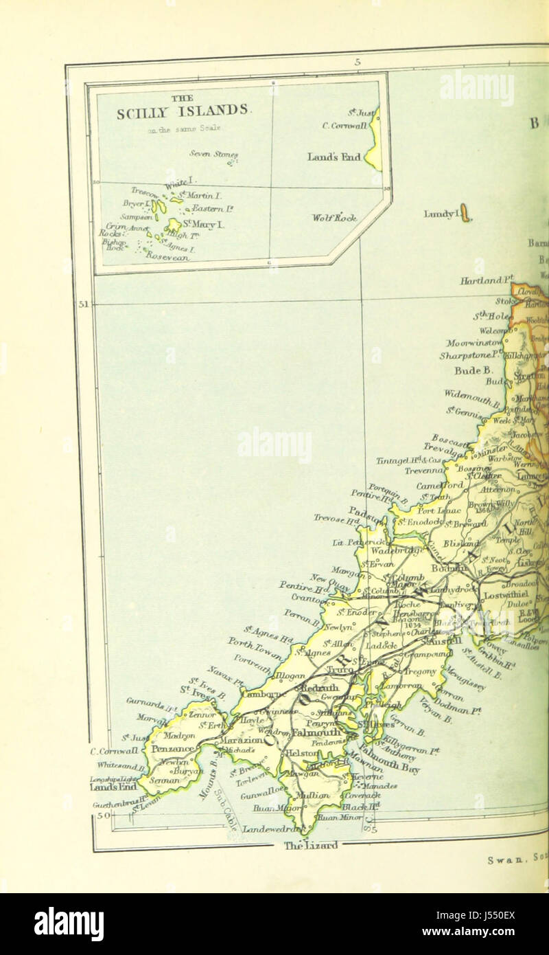Home Geography of England and Wales  With  maps, etc Stock Photo 