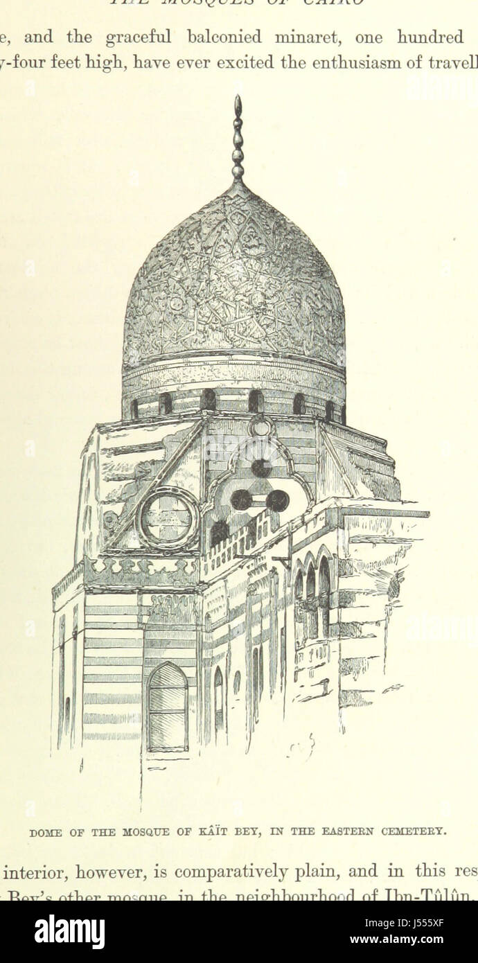 Image taken from page 79 of 'Cairo: sketches of its history, monuments, and social life ... Illustrations, etc' Stock Photo