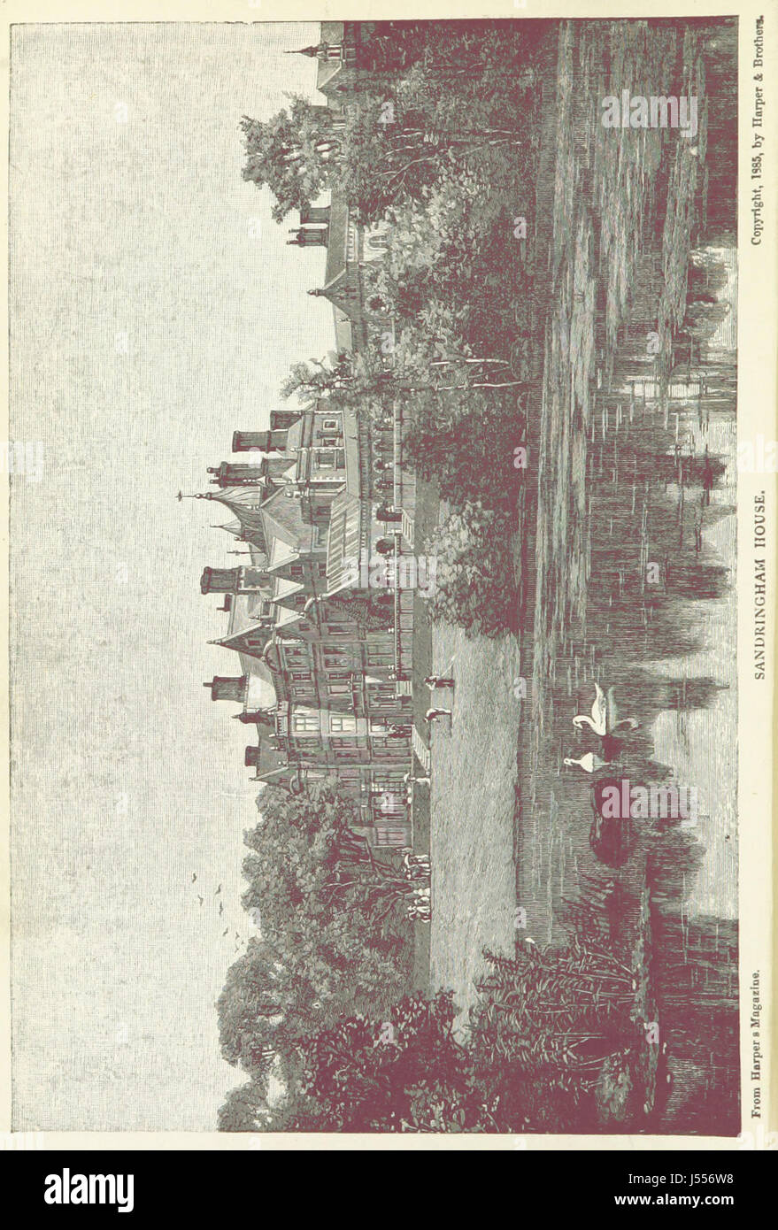 Sandringham, past and present, etc. (Mainly reprinted from the work so entitled, ... with additions and alterations.) Stock Photo