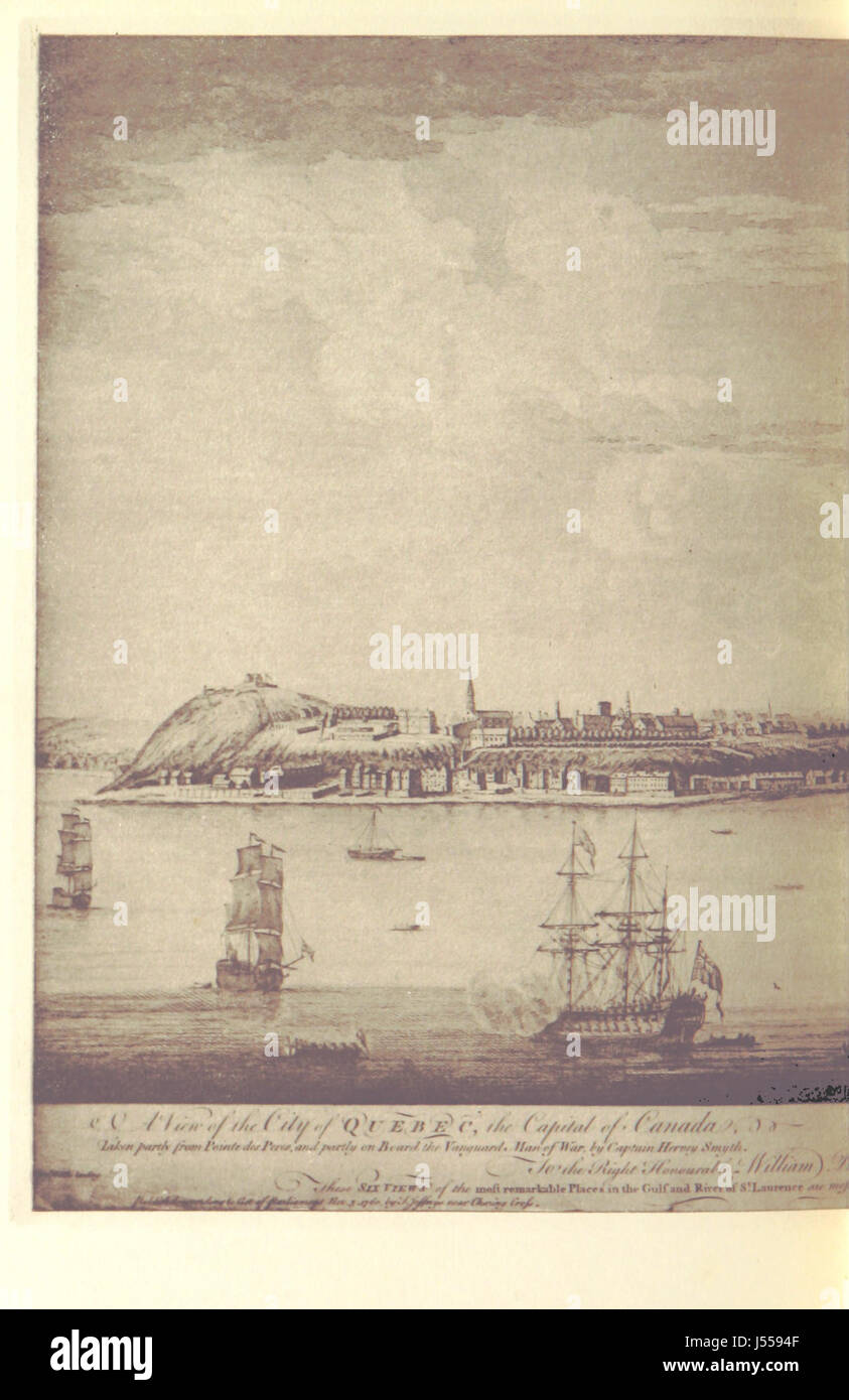 The Fall of New France 1755-1760 ... With portraits, etc Stock Photo ...