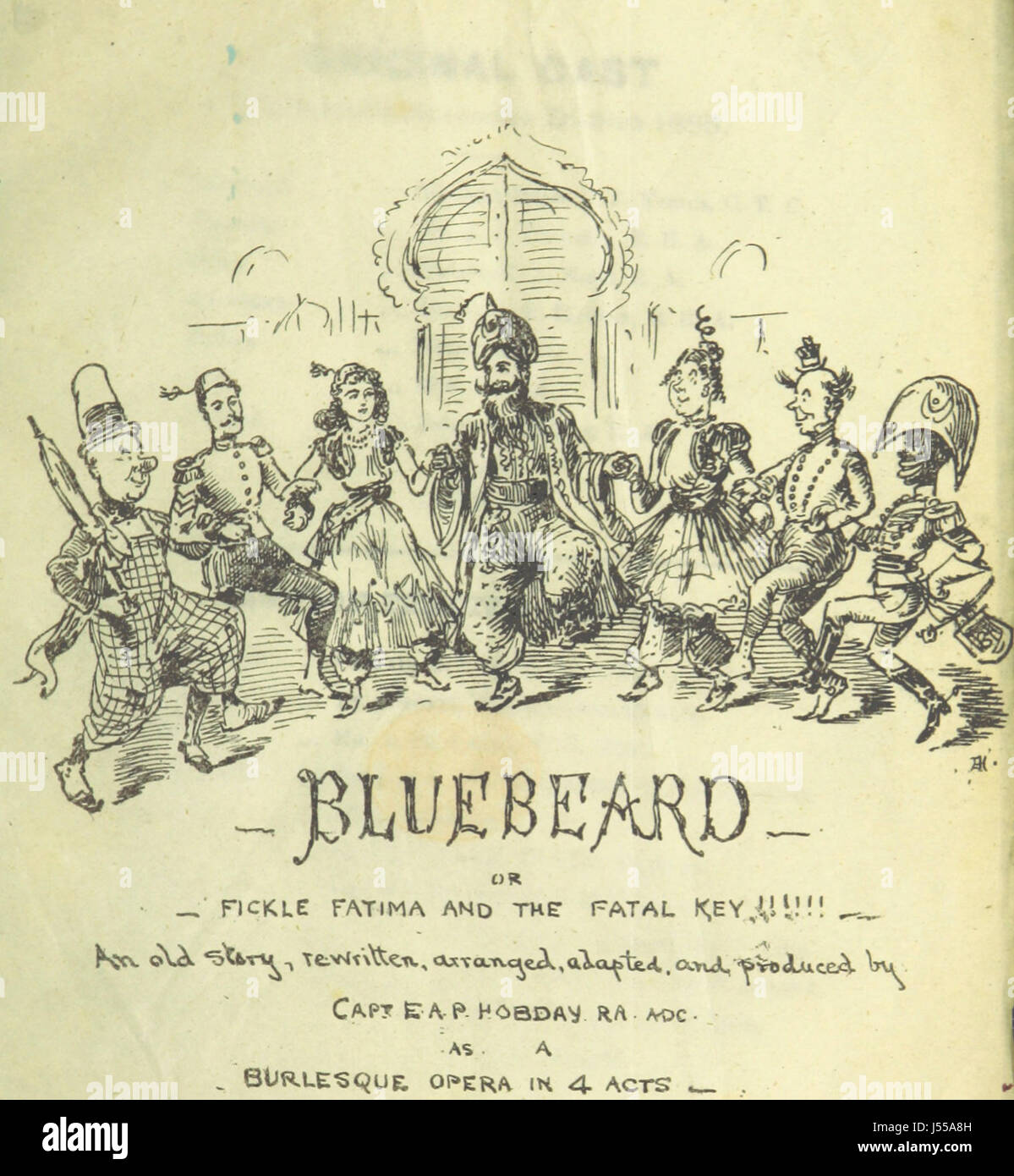 Bluebeard; or, Fickle Fatima and the Fatal Key. An operatic burlesque ...
