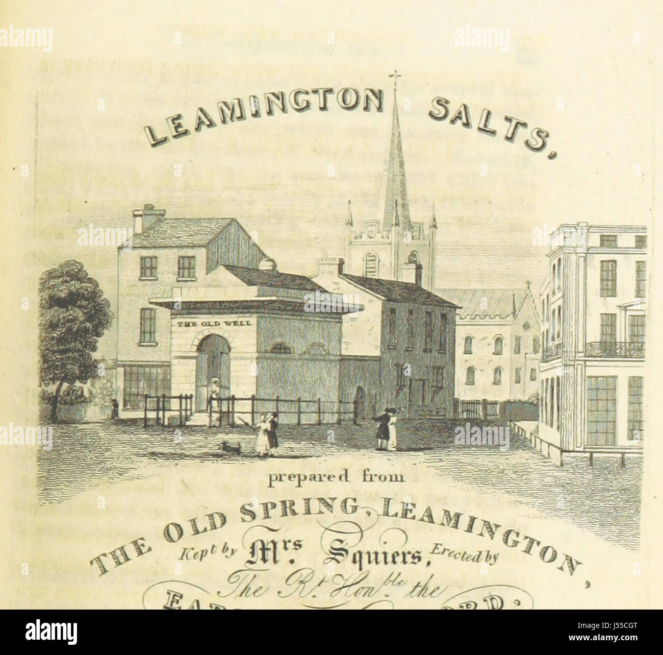 [Moncrieff's Guide to Leamington Spa and its vicinity. ... To which is added a complete directory. Fifth edition ... corrected, etc.] Stock Photo