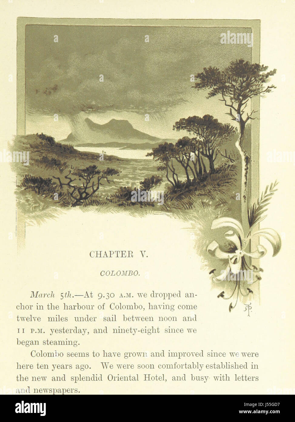 Map of the Cape of Good Hope, with an inset showing the bay of Augusto de  Santa Bras on Madagascar and a view of the Cape of Good Hope Stock Photo 