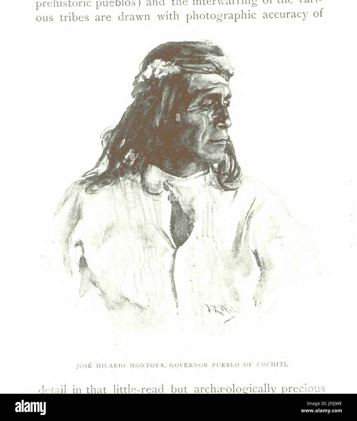 The Land of Poco Tiempo (New Mexico) Illustrated Stock Photo Alamy