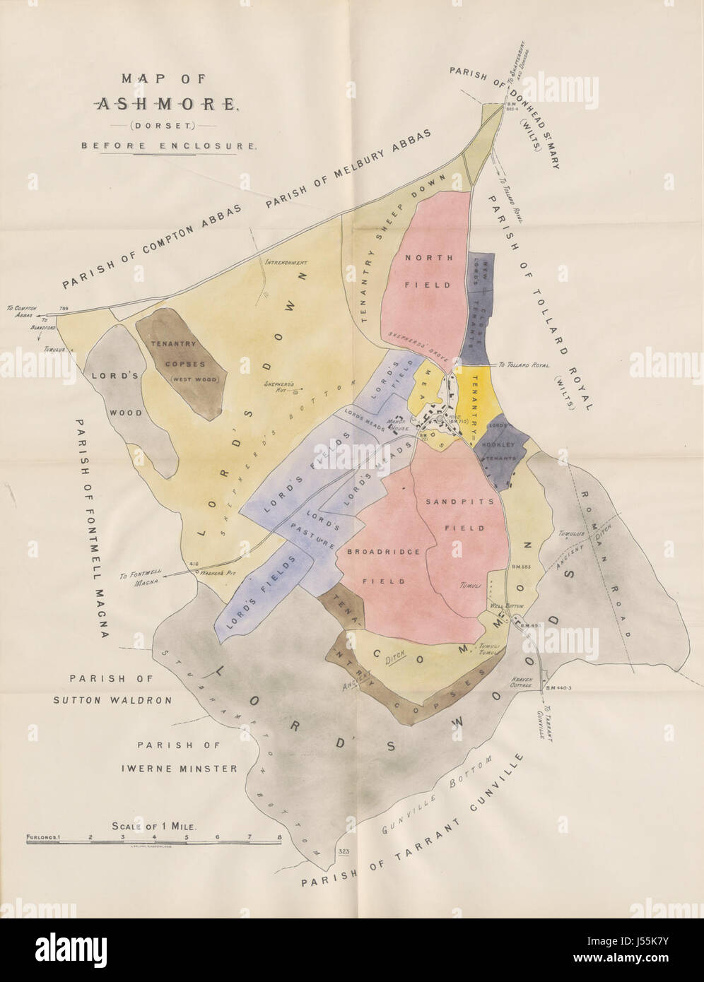 Ashmore, Co. Dorset. A history of the parish. With index to the