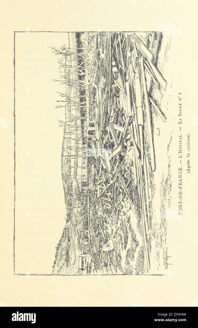 La Martinique. [An account of the hurricane of 18th Aug. 1891.] Stock