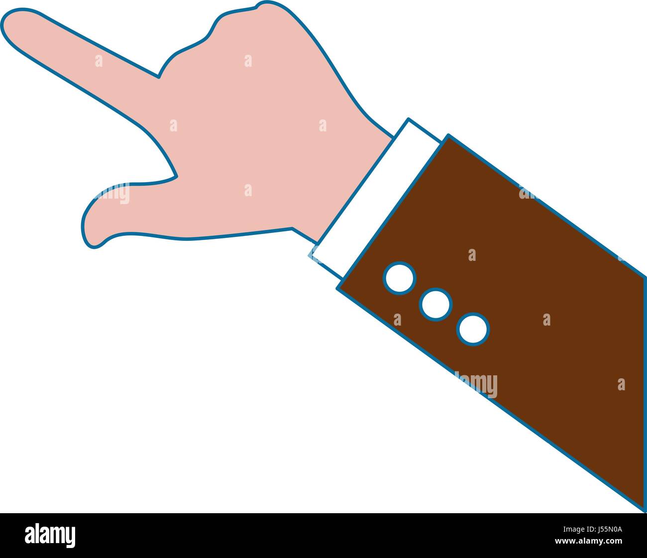 human hand icon Stock Vector Image & Art - Alamy
