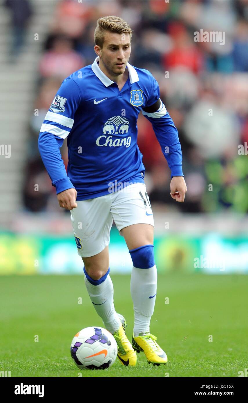 Gerard Deulofeu Everton Fc Everton Fc Stadium Of Light Sunderland Stock Photo Alamy