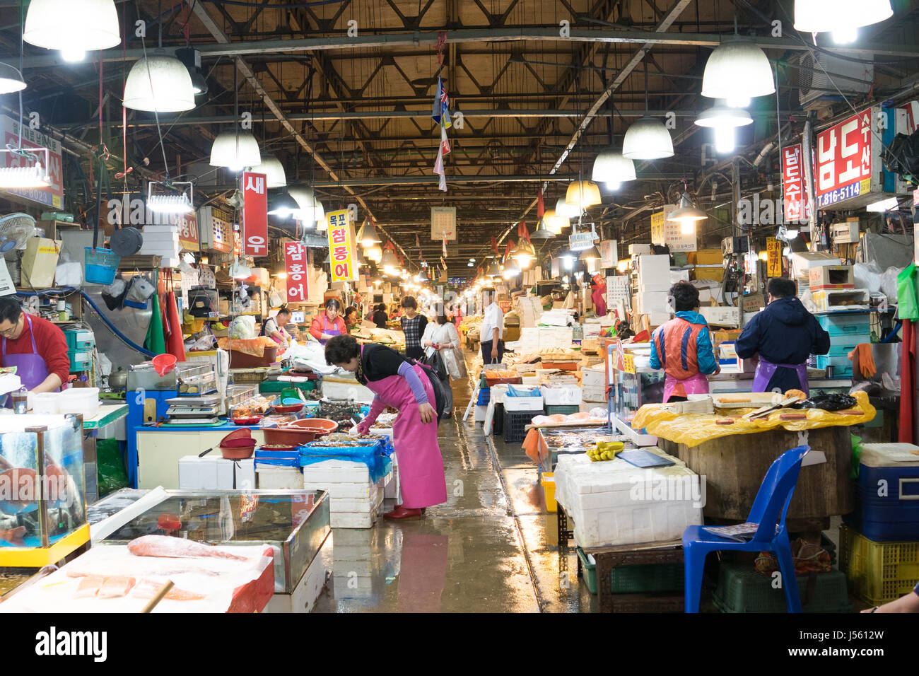 noryangjin fish market in seoul, south korea Stock Photo Alamy