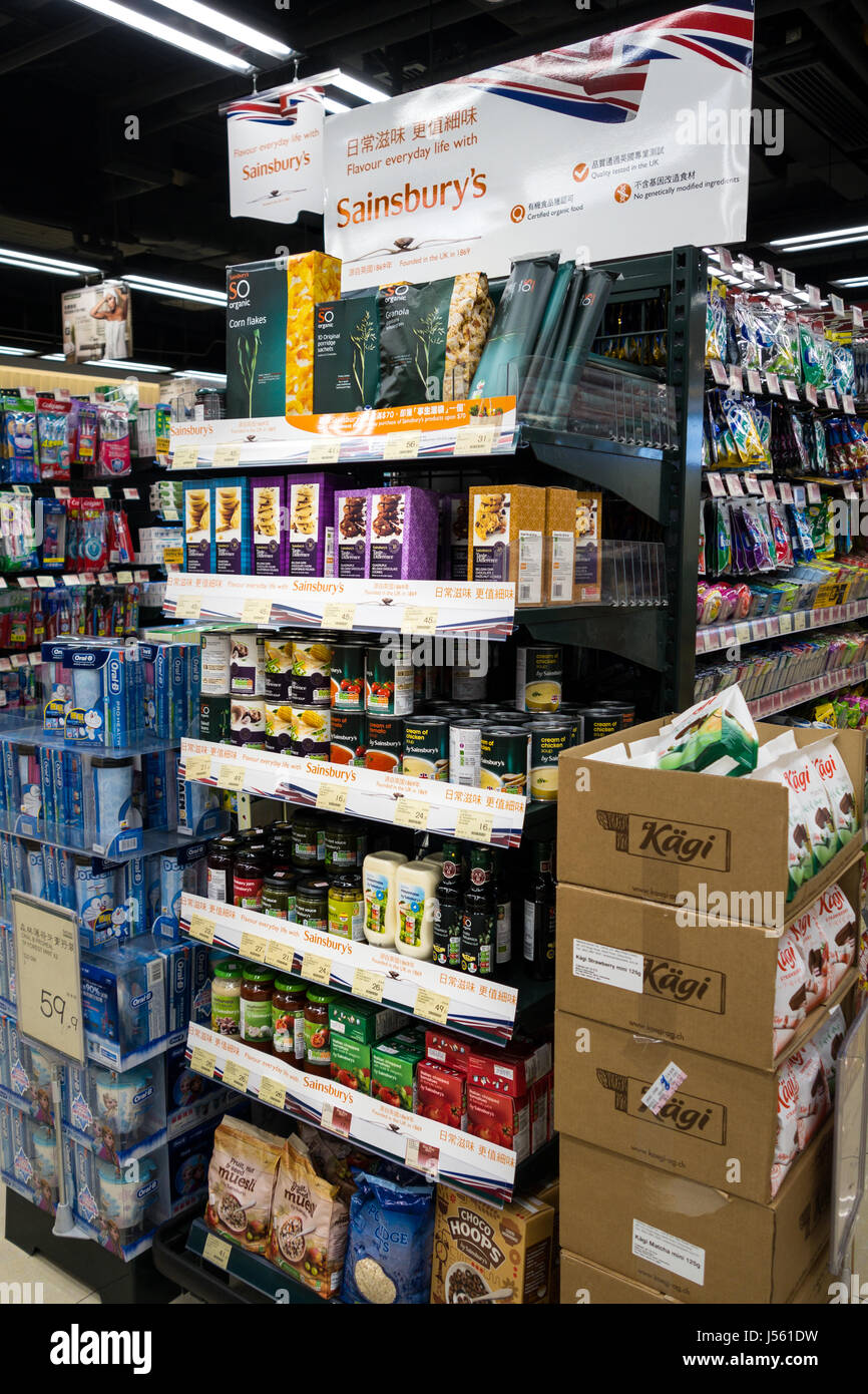 Sainsbury's launches products in Hong Kong SAR with dedicated sales