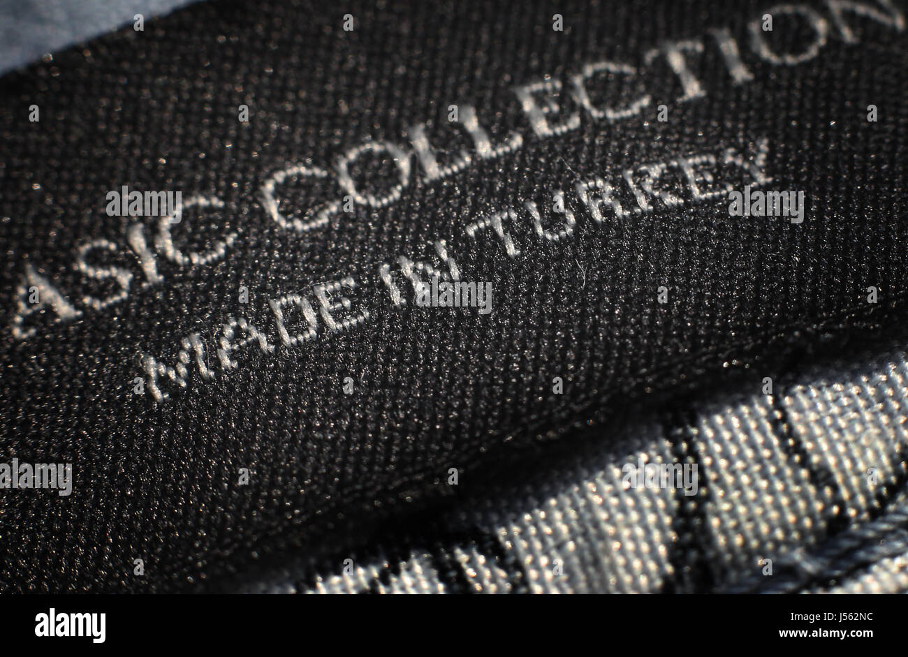 Made in turkey label in clothing hi-res stock photography and images - Alamy