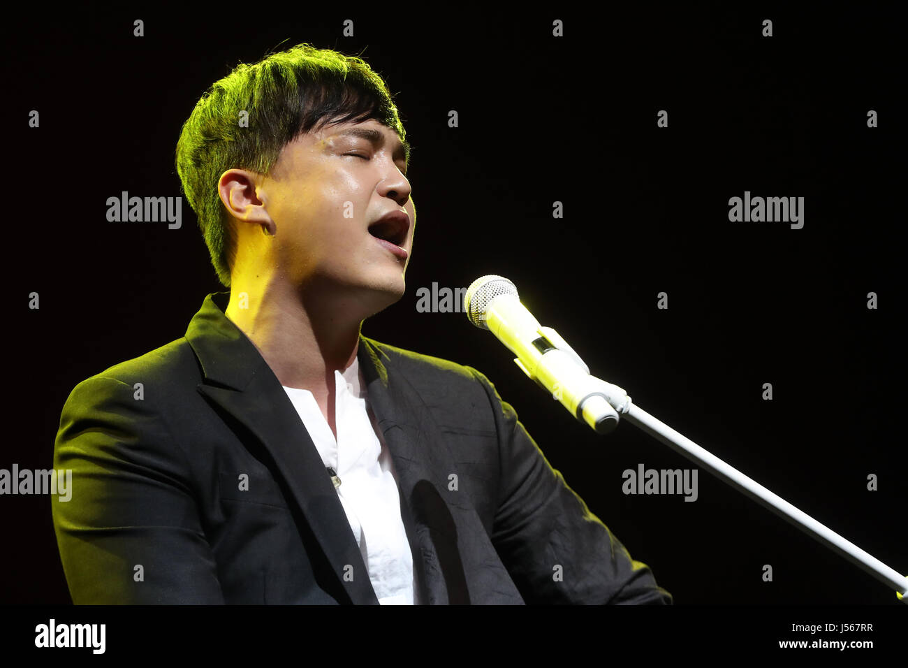 S. Korean singer Lee Soo South Korean singer Lee Soo performs during a