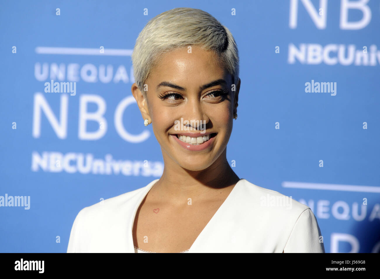 Sibley Scoles attends the 2017 NBCUniversal Upfront at Radio City Music