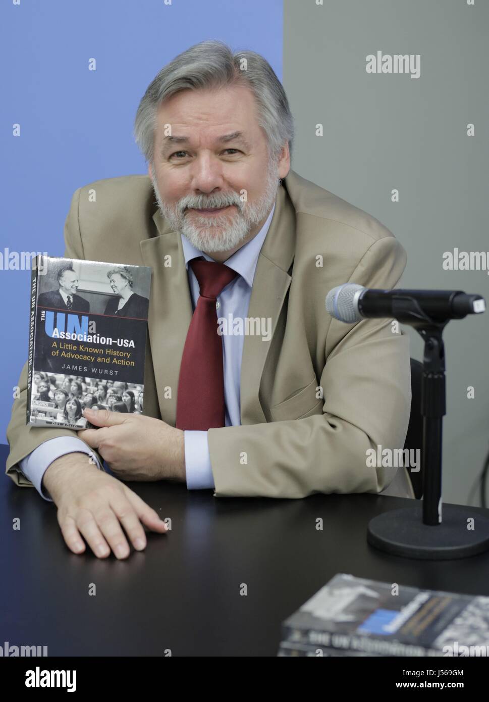 United Nations, New York, USA, May 16 2017 - Book introduction by James Wurst 'The UN Association-USA: A Little Known History of Advocacy and Action' today at the UN Headquarters in New York. Photo: Luiz Rampelotto/EuropaNewswire | Verwendung weltweit Stock Photo