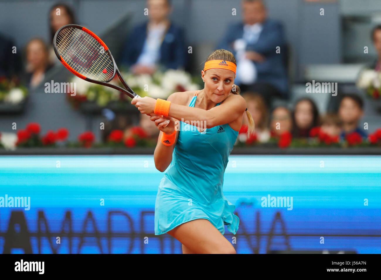 Madrid, Spain. 13th May, 2017. Kristina Mladenovic (FRA) Tennis