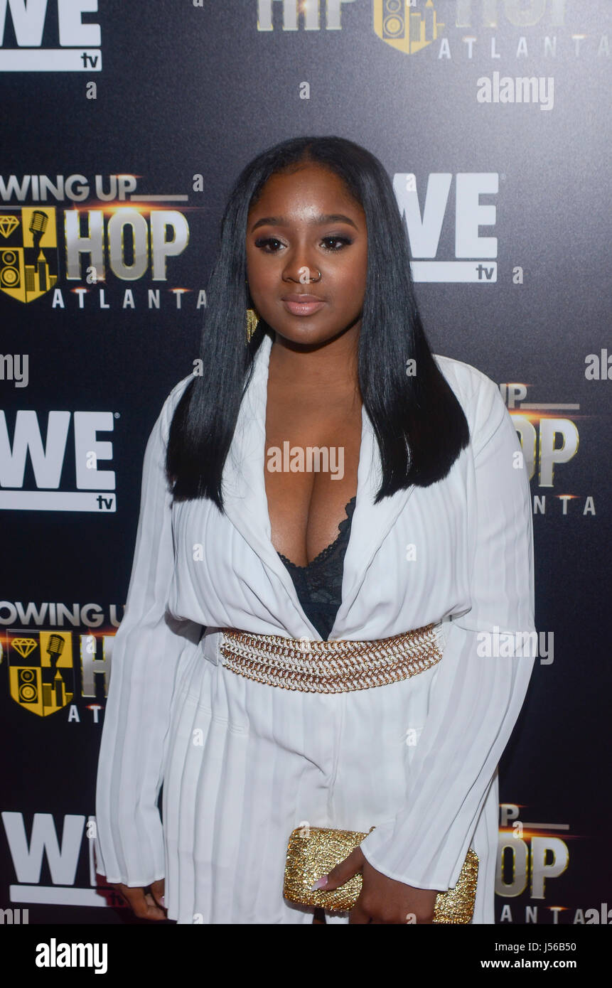 EW YORK, NY - MAY 16: Ayana Fite attends the WE tv’s Growing Up Hip Hop