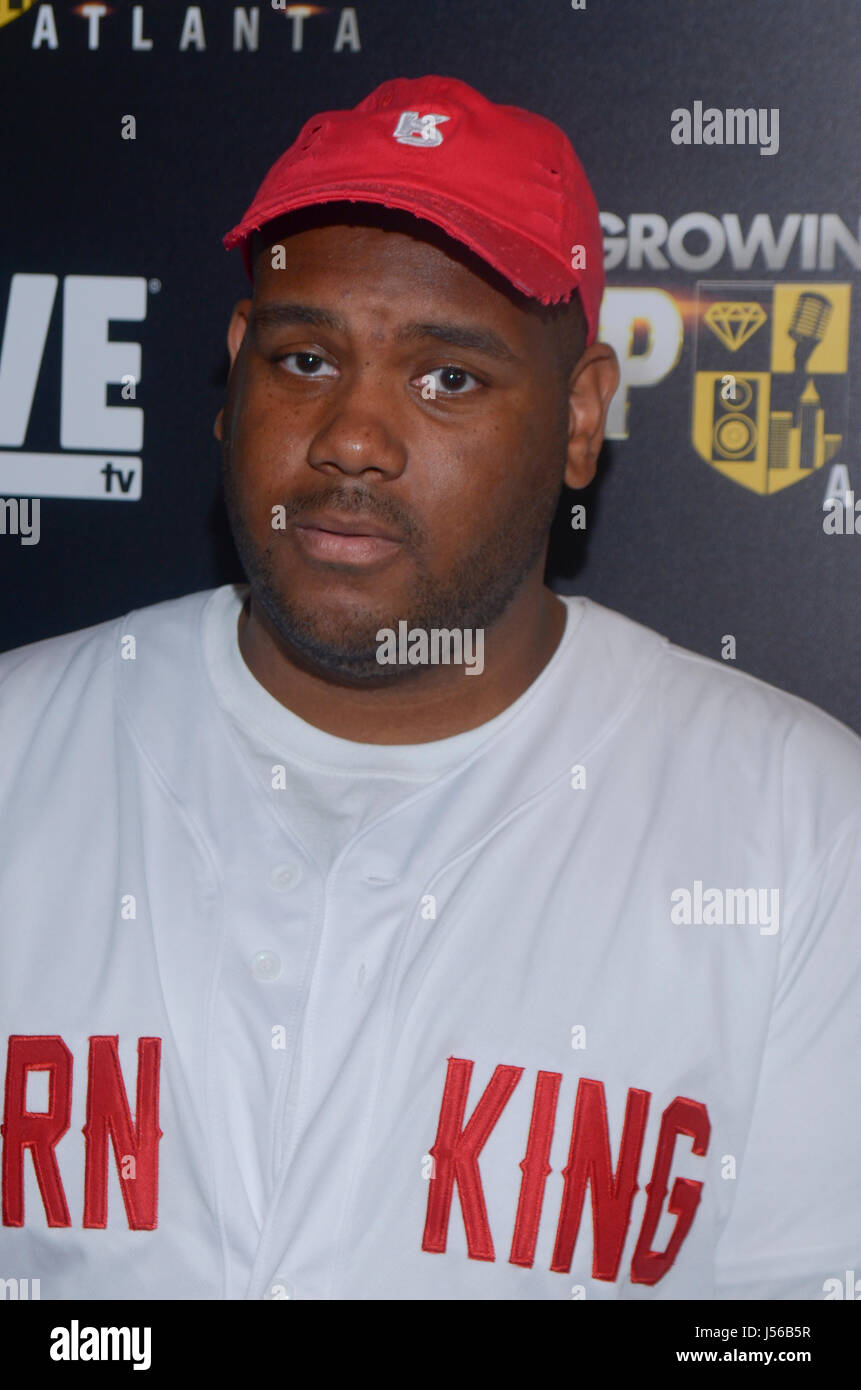 NEW YORK, NY - MAY 16: Brandon Barnes attends the WE tv's Growing Up Hip Hop Atlanta premiere screening event on May 16, 2017 in New York City. Credit: Raymond Hagans Stock Photo