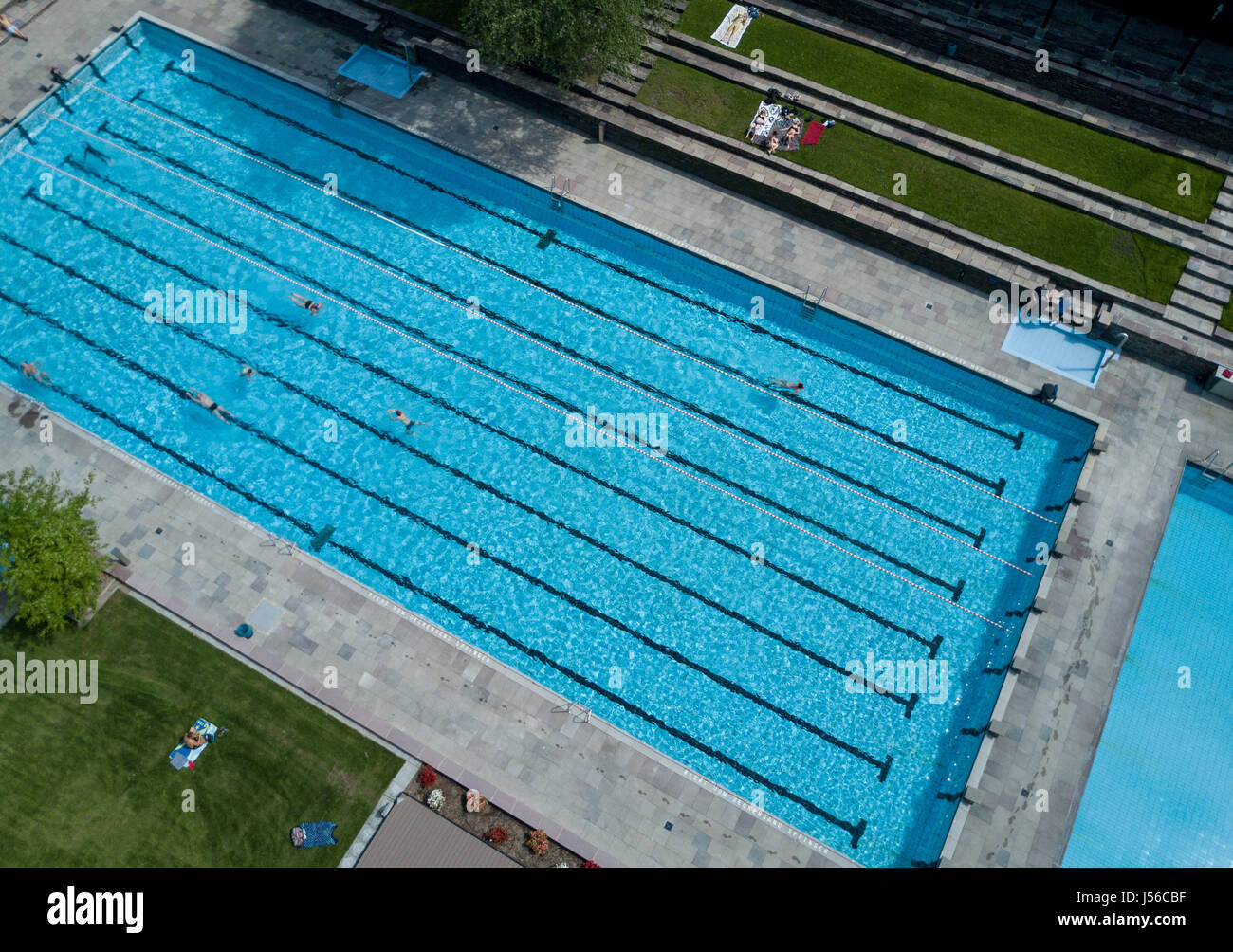 50 metre pool hi-res stock photography and images - Alamy