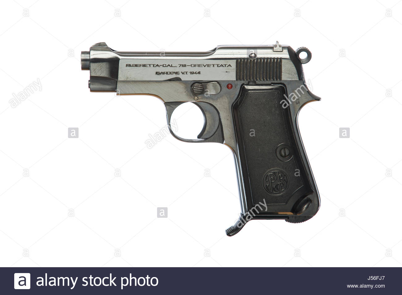 P Beretta 765-Brevettat Model-1934, .32 caliber automatic pistol, captured