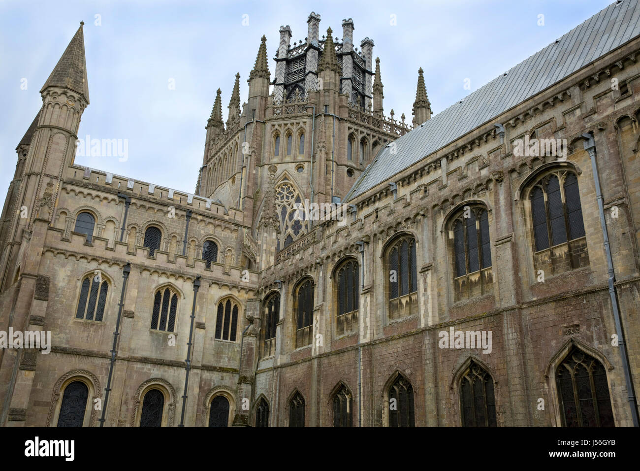 Ely Cathedral, Cambridgeshire, UK Stock Photo