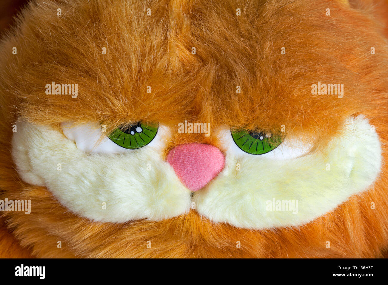 Garfield the Movie - Garfield soft cuddly toy cat Stock Photo