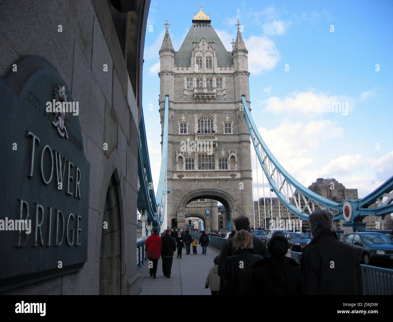 city town london england gb grossbritannien uk themse tower bridge brcke united Stock Photo