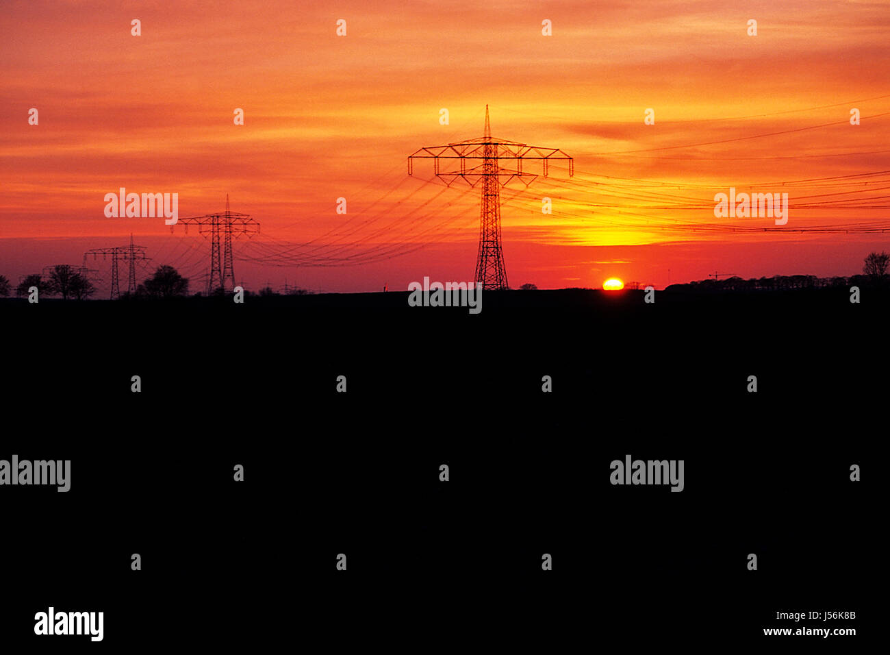 conventional vs. renewable Stock Photo - Alamy