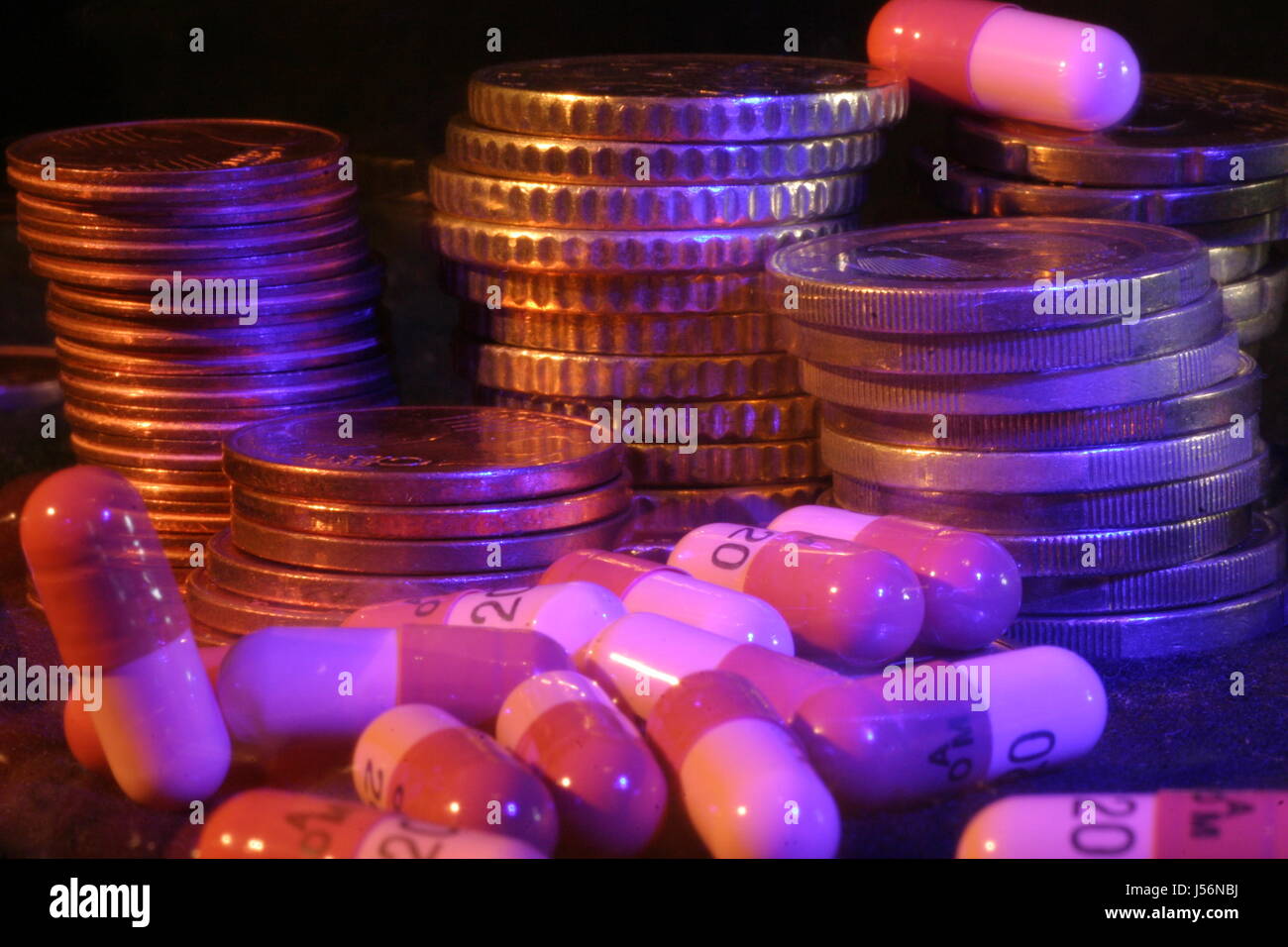 doctor physician medic medical practicioner euro cost insurance care health Stock Photo
