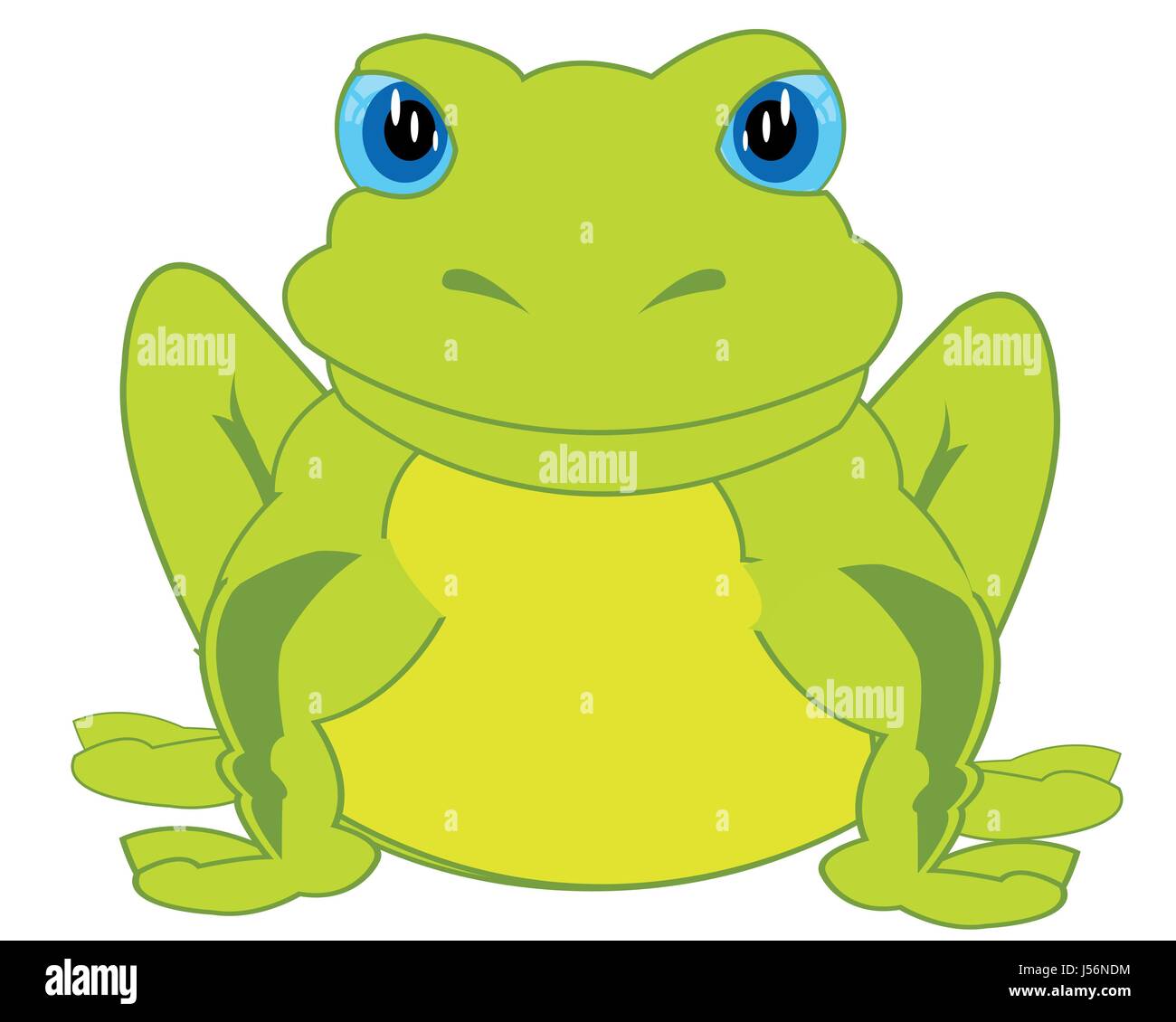 Cartoon animal frog Stock Vector Image & Art - Alamy