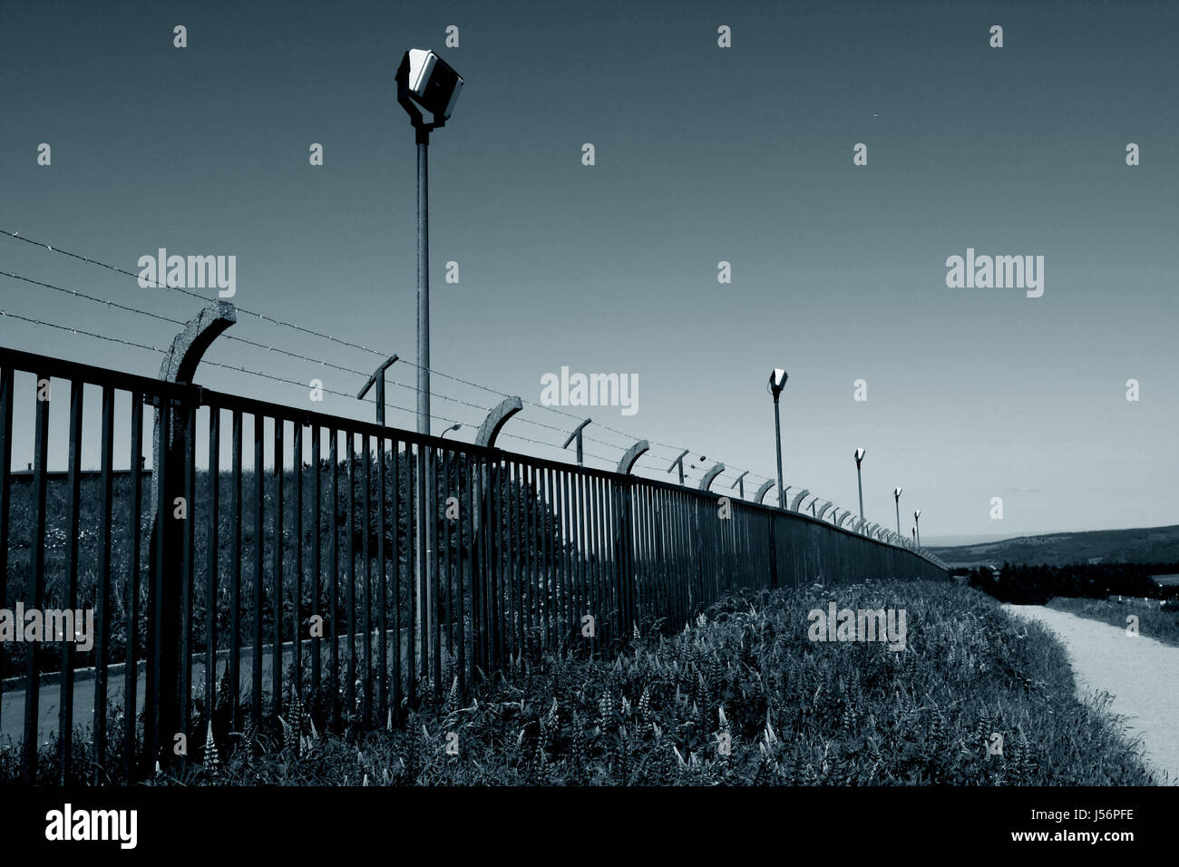 the iron curtain Stock Photo Alamy