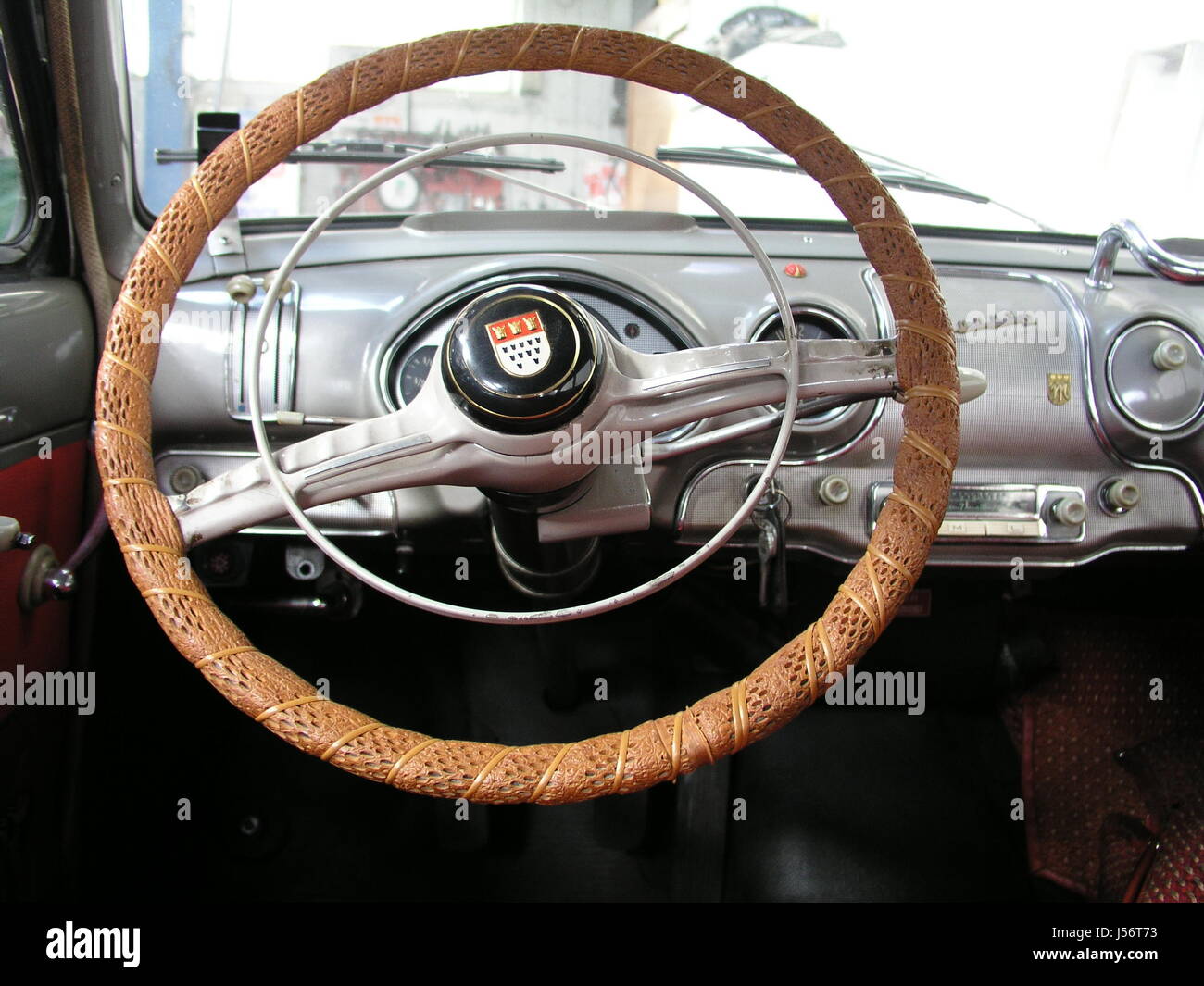 steering wheel Stock Photo