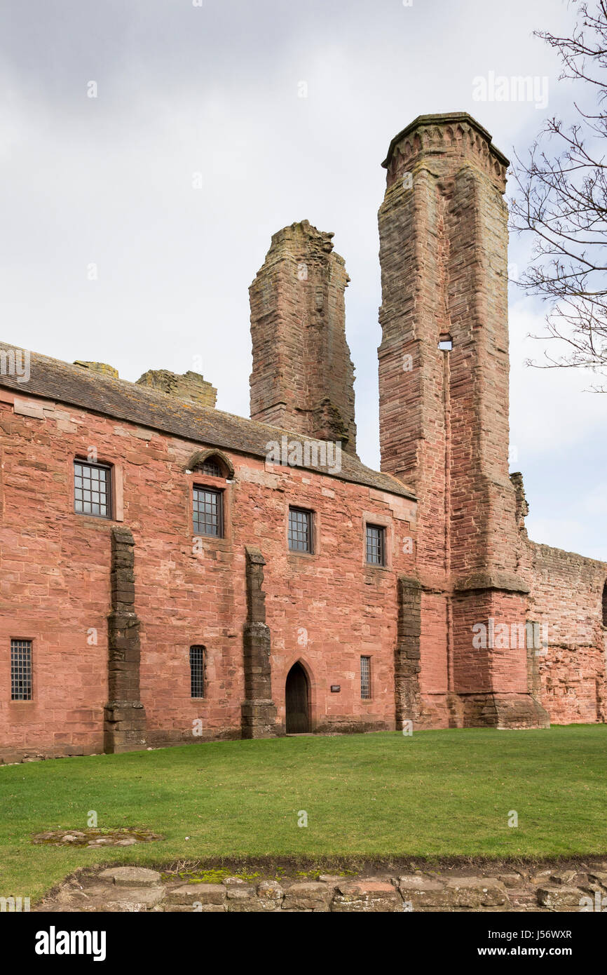 Arbroath Abbey Ruins at Arbroath in Angus , Scotland Stock Photo - Alamy