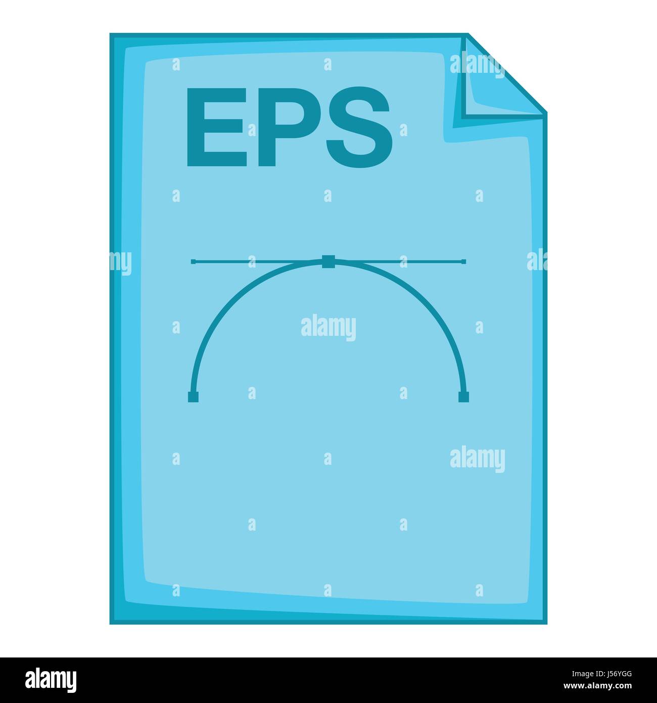 EPS file icon, cartoon style Stock Vector Image & Art - Alamy