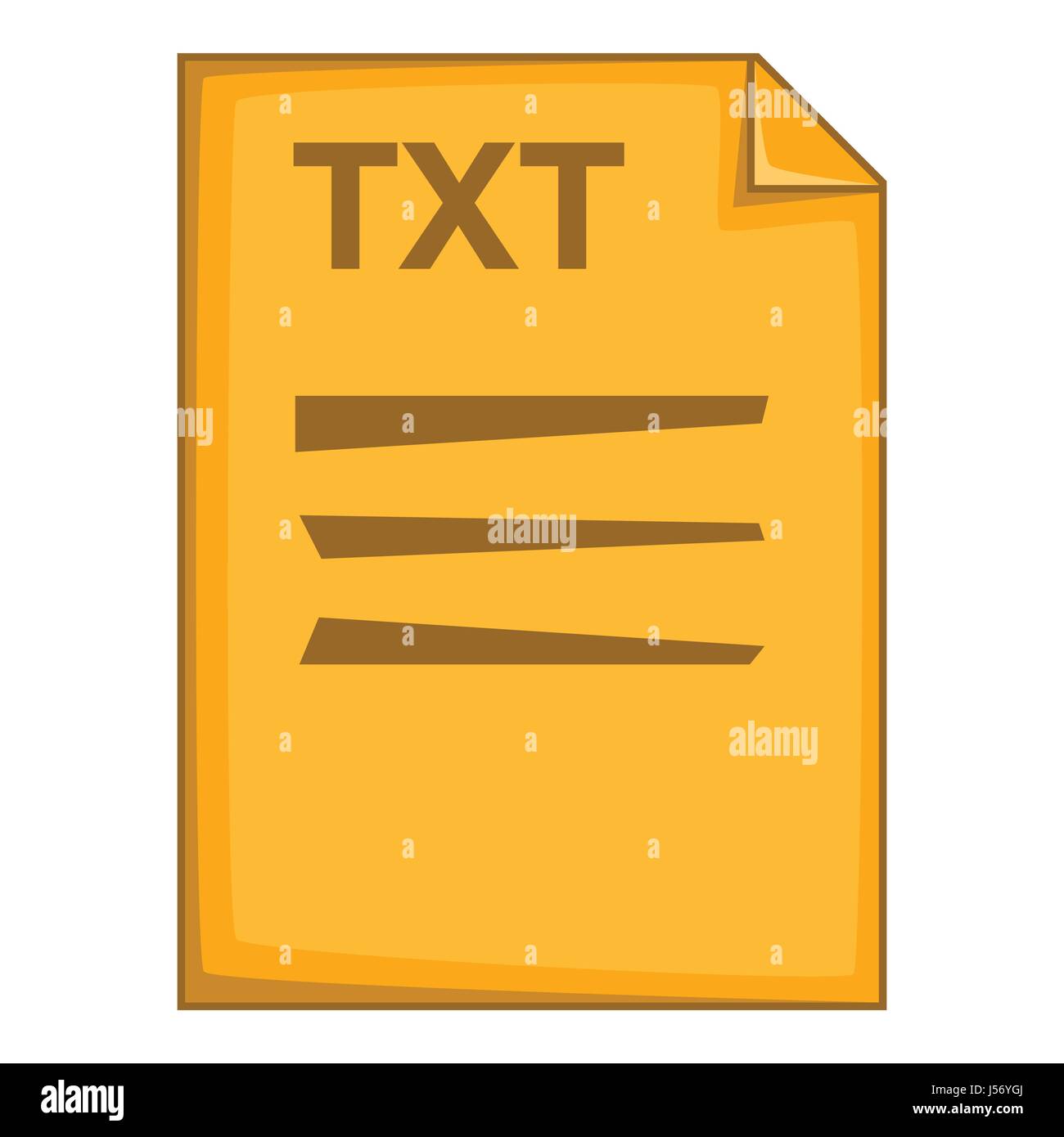 TXT file icon, cartoon style Stock Vector Image & Art - Alamy