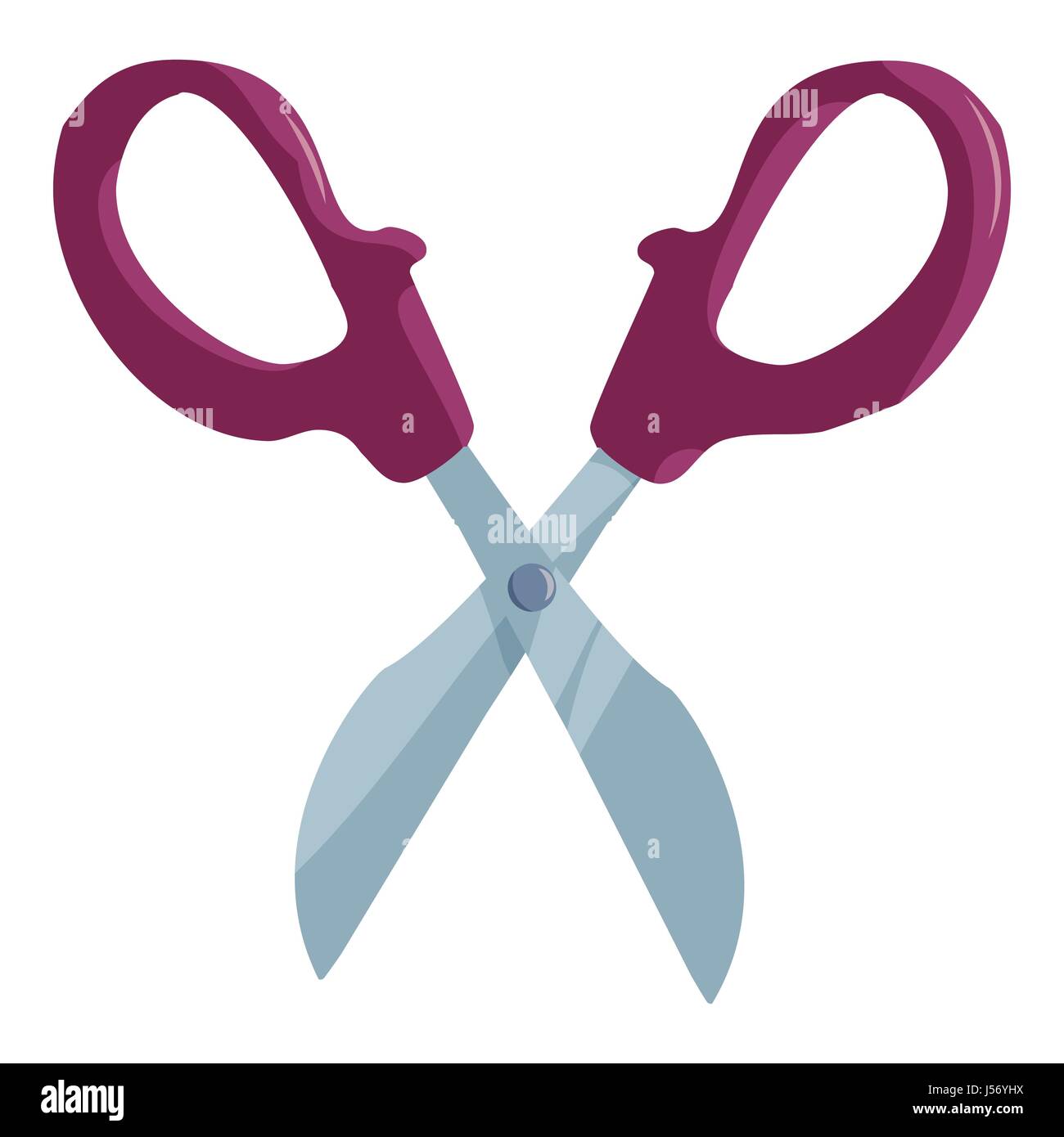 Tailors scissors icon, cartoon style Stock Vector Image & Art Alamy