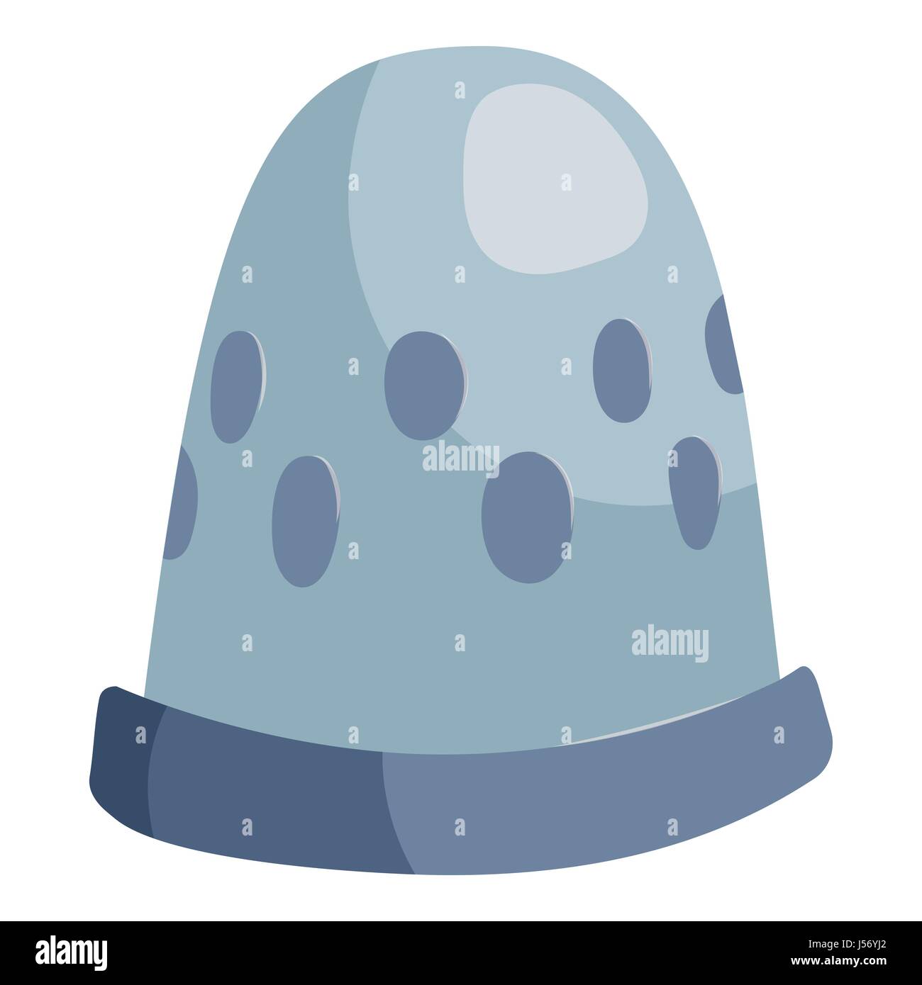 Steel thimble icon, cartoon style Stock Vector Image & Art - Alamy