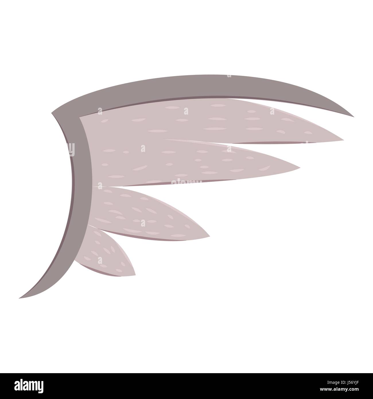 Bird wing icon, cartoon style Stock Vector Image & Art Alamy