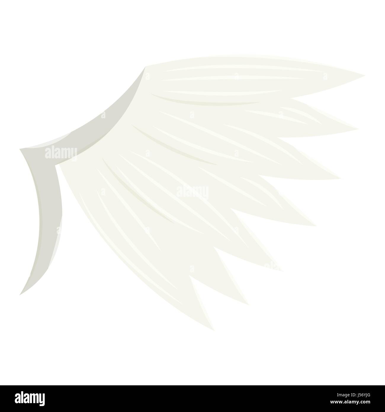 White wing icon, cartoon style Stock Vector Image & Art - Alamy