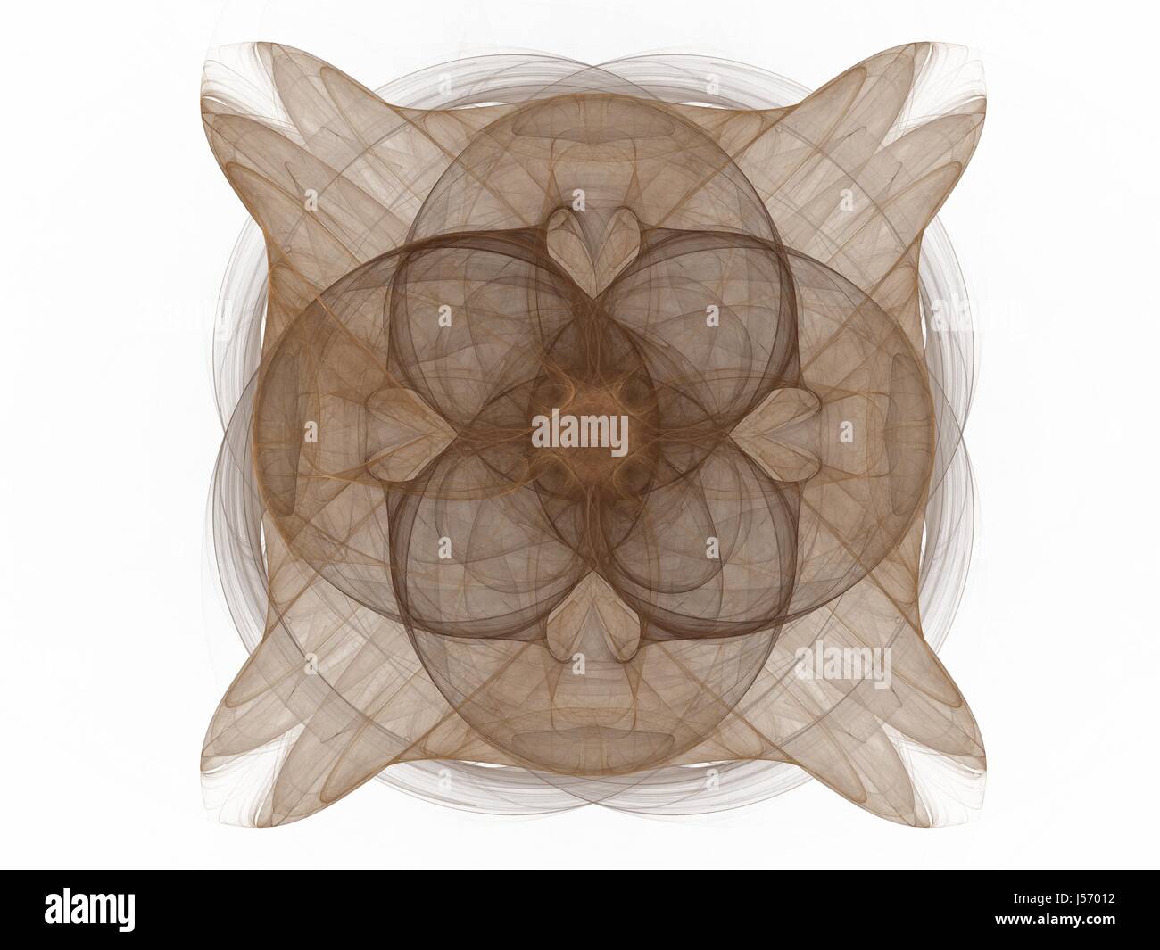 Fractal symmetrical pattern hi-res stock photography and images - Alamy