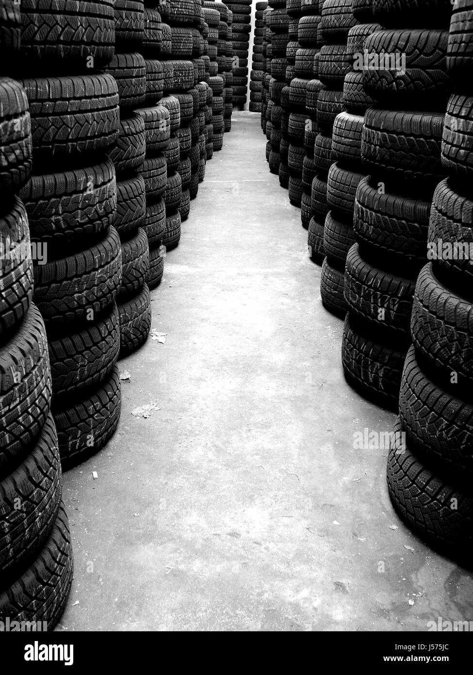 tires street sw Stock Photo